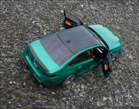 1:18 BMW M5 (G90) Isle of Man Grün Metalli Alpina Alufelgen + OVP